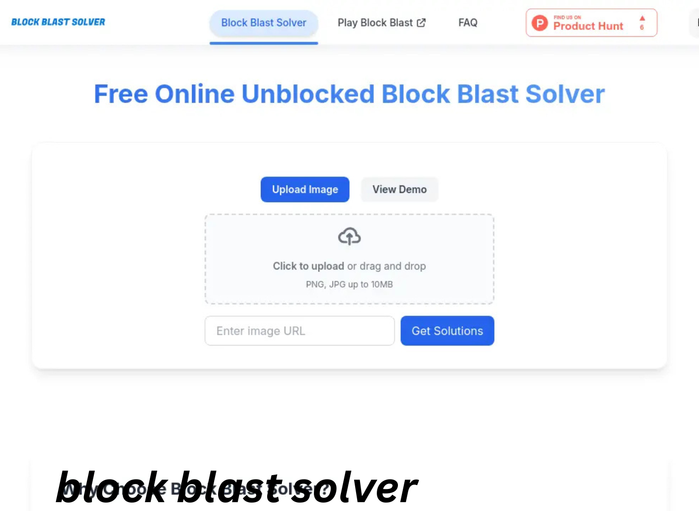 block blast solver
