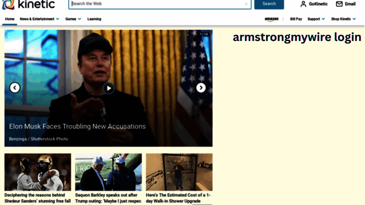 armstrongmywire login