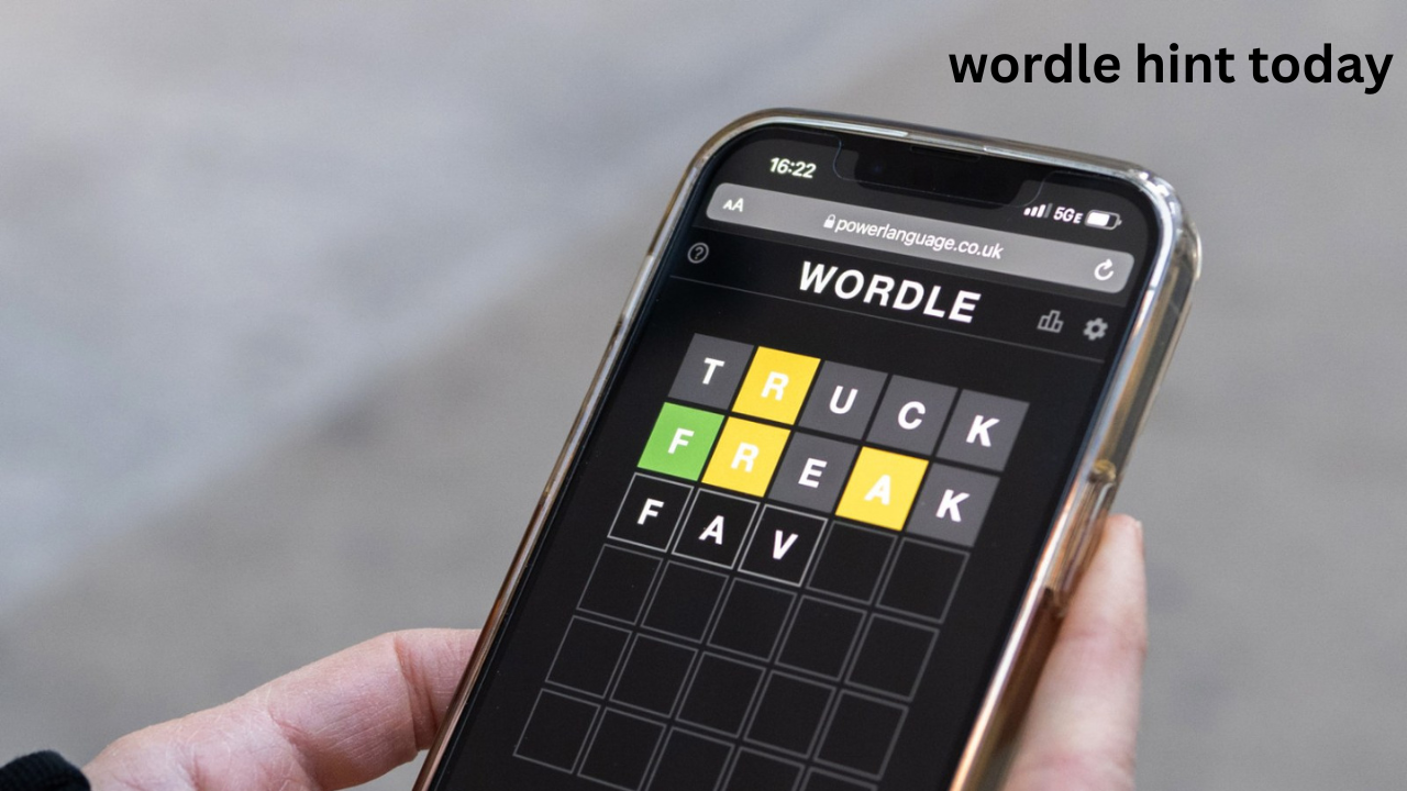 wordle hint today
